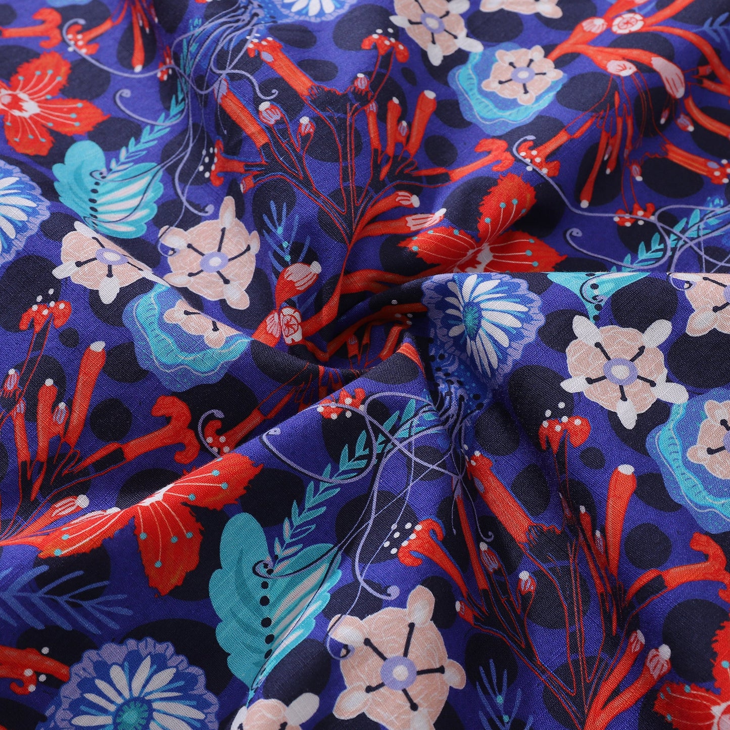 Summer Hawaiian Shirt For Men The Big Dive By Lucille Duchene Print Shirt Camp Collar 100% Cotton