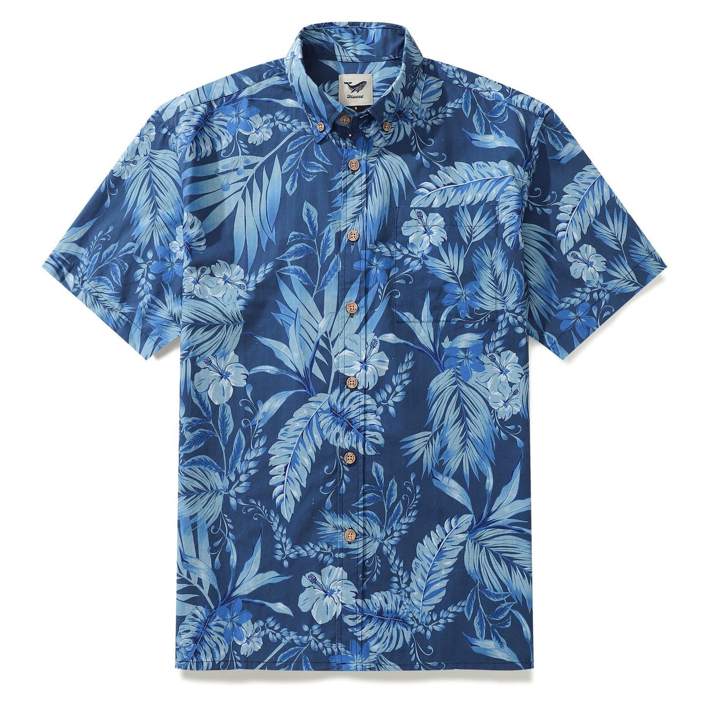 1920s Vintage Hawaiian Shirt For Men Tropical Shirt Short Sleeve Button Up Shirt