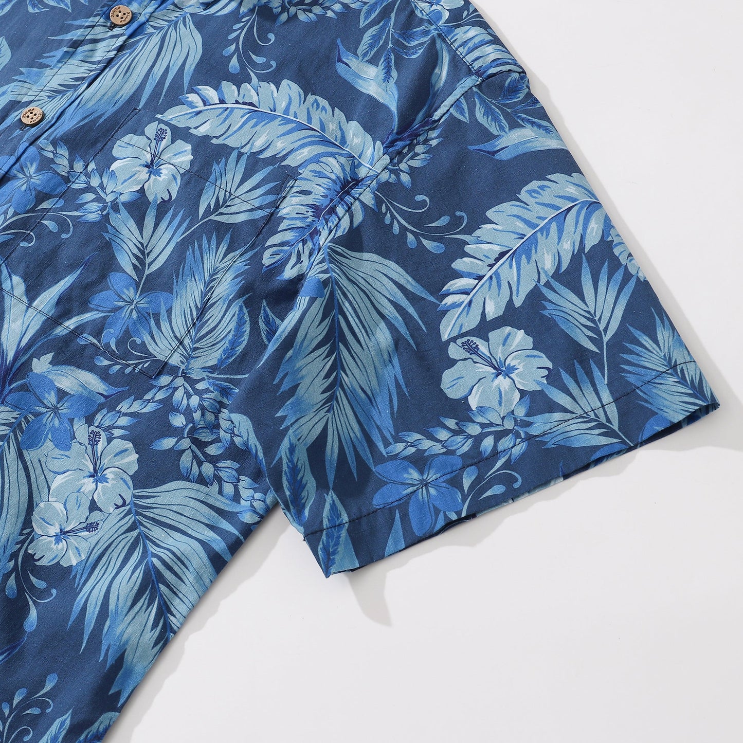 1920s Vintage Hawaiian Shirt For Men Tropical Shirt Short Sleeve Button Up Shirt