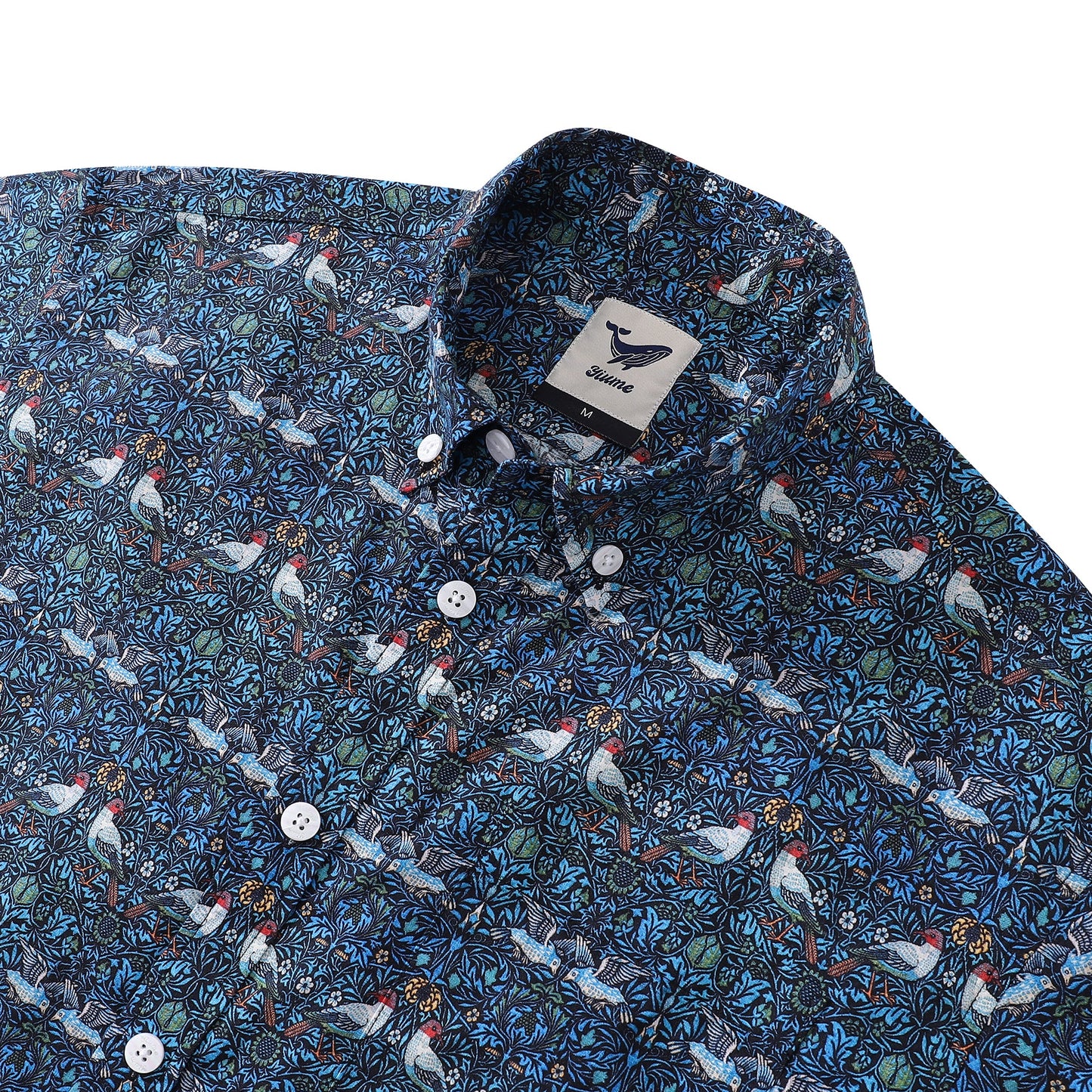 Hawaiian Shirts For Men Bird Designer Shirt