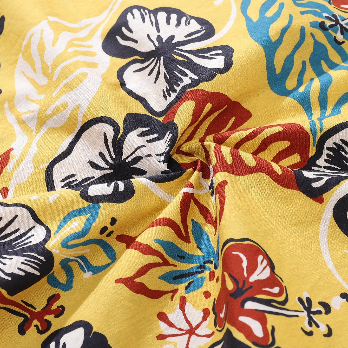 1940s Vintage Hawaiian Shirt For Men Summer of San Pedro Shirt Camp Collar 100% Cotton