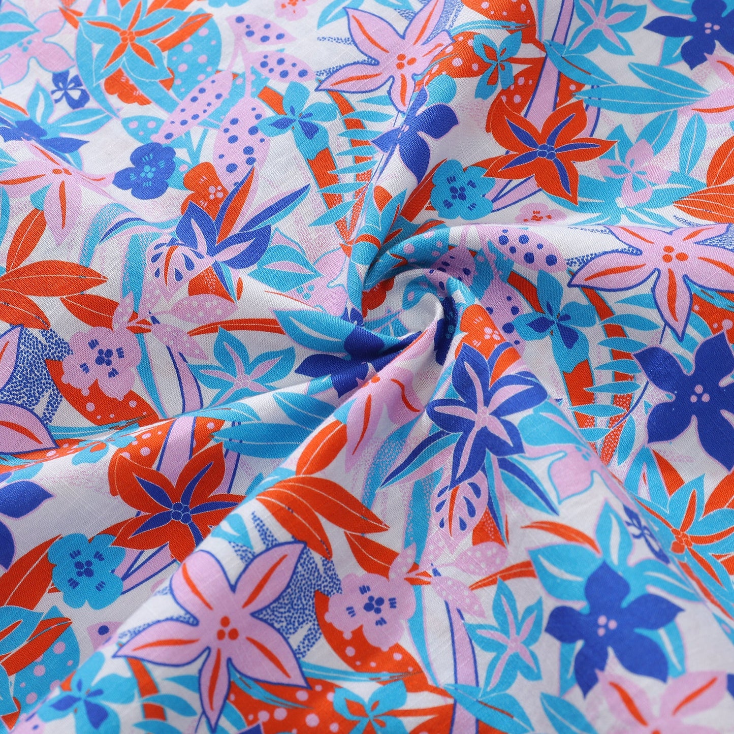 Hawaiian Shirts For Men Summer Passion Print Shirt Short Sleeve