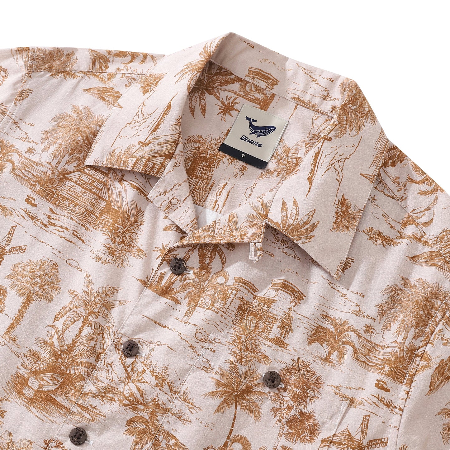 Hawaiian Shirt For Men California Dreams 1920s Vintage Shirt