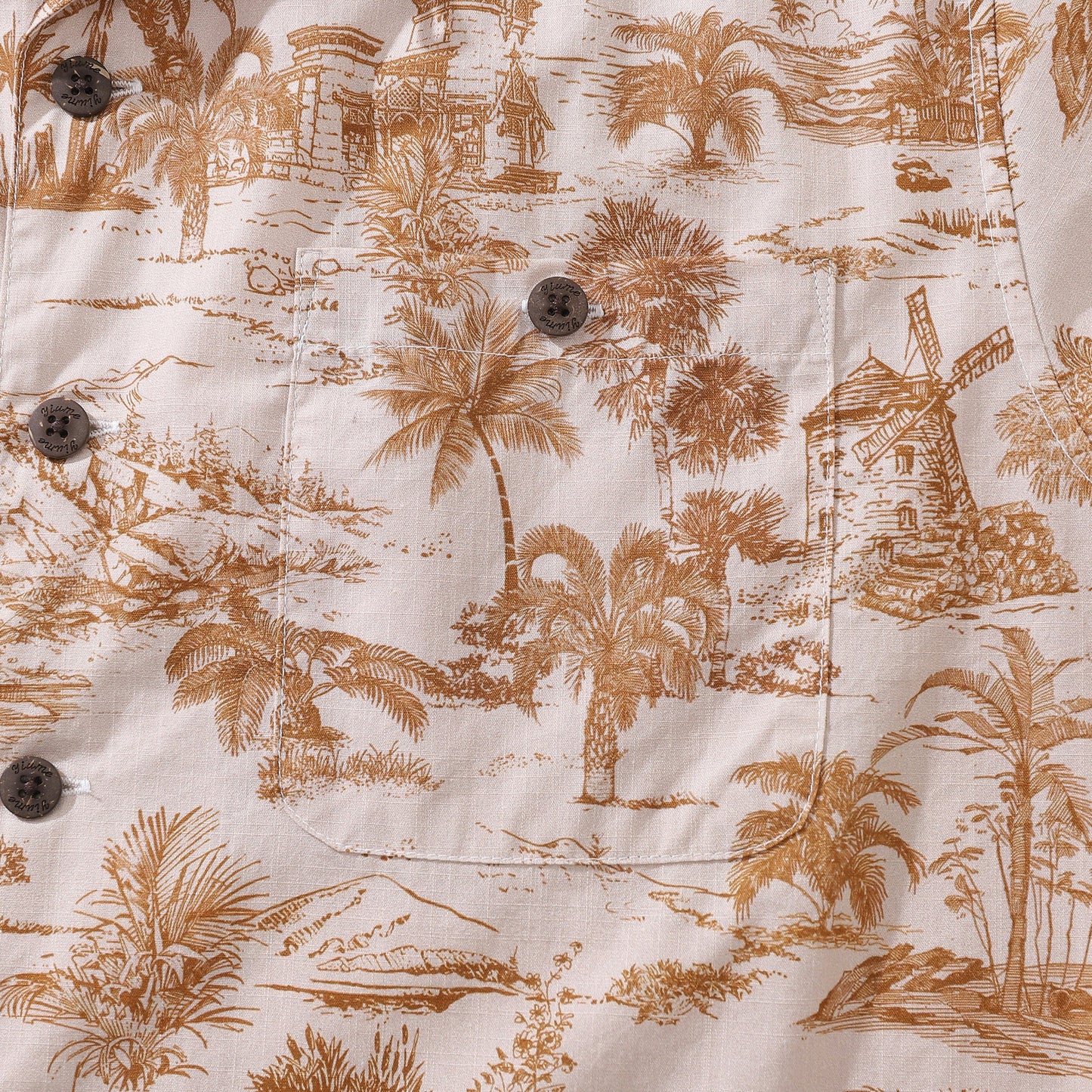Hawaiian Shirt For Men California Dreams 1920s Vintage Shirt