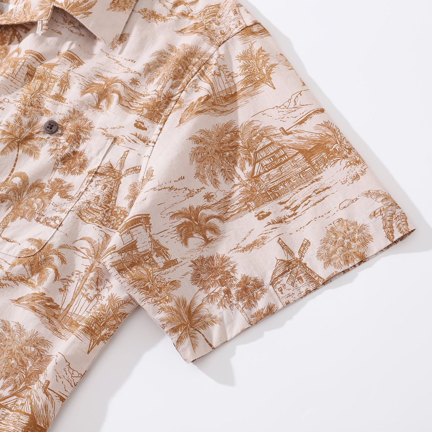 Hawaiian Shirt For Men California Dreams 1920s Vintage Shirt
