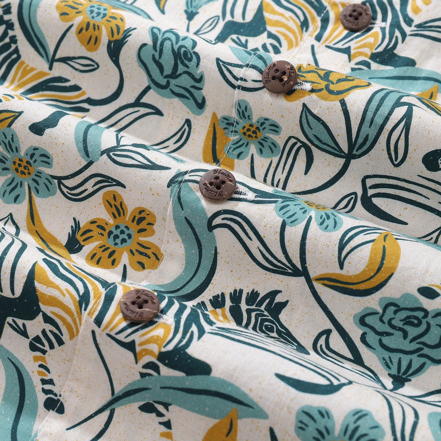 Hawaiian Shirt For Men BohoZebra By Amy Suther Shirt Camp Collar 100% Cotton