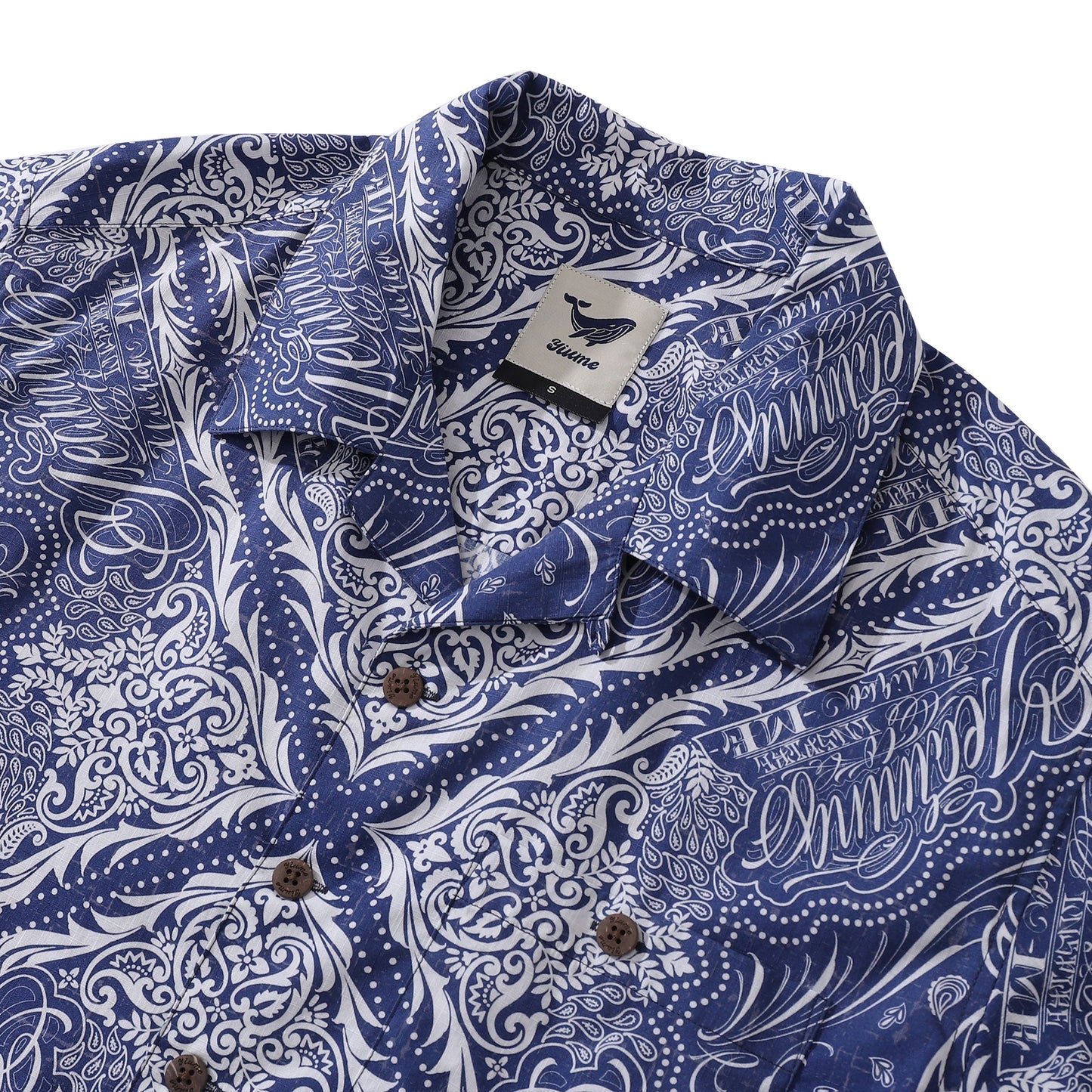 Hawaiian Shirt For Men The Meaning Of Yiume Shirt Camp Collar 100% Cotton