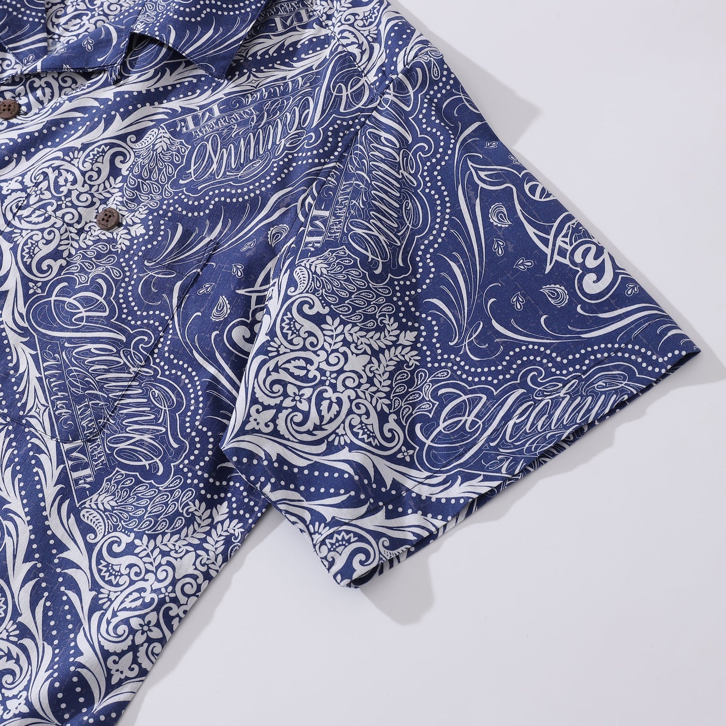 Hawaiian Shirt For Men The Meaning Of Yiume Shirt Camp Collar 100% Cotton