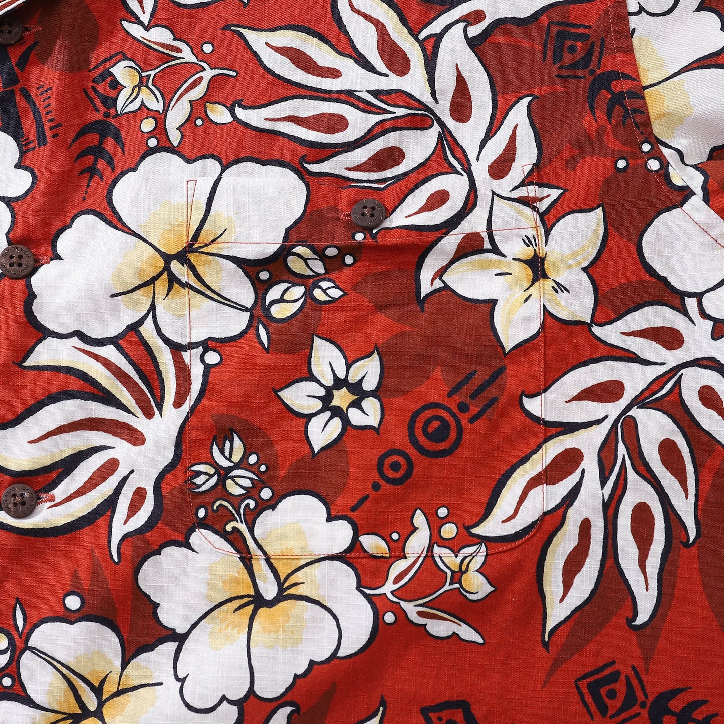 Hawaiian Shirt For Men Cotton 1940s Vintage Camp Shirt