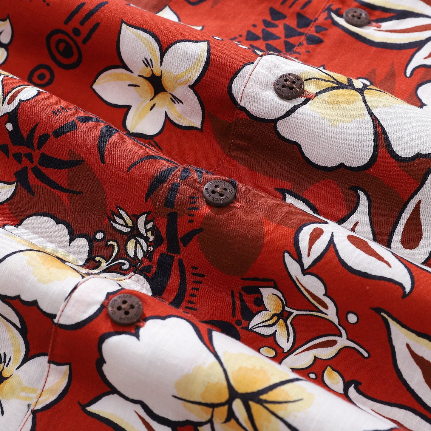 Hawaiian Shirt For Men Cotton 1940s Vintage Camp Shirt