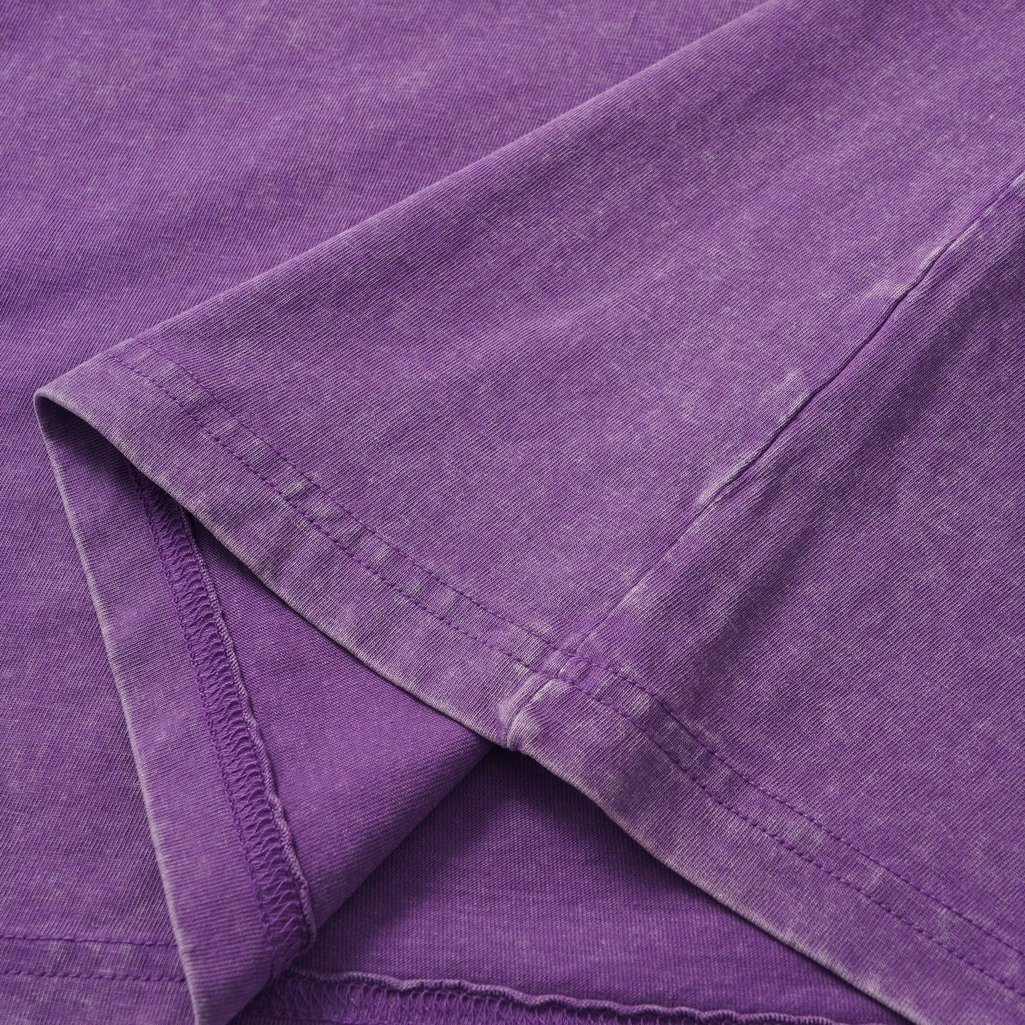 T-shirt Short Sleeve Solid Basic 100% Cotton Purple Aloha Magical Unicorn