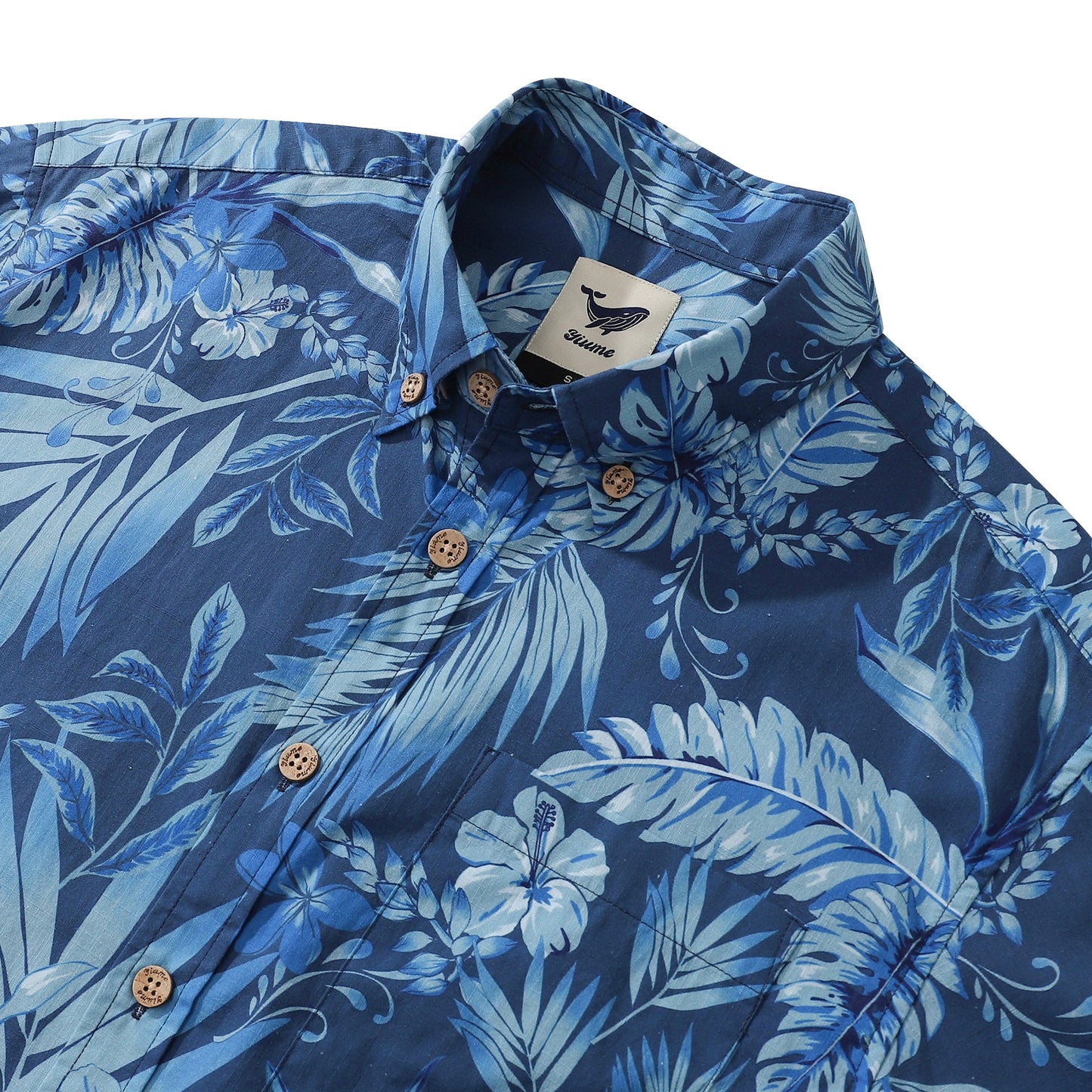 1920s Vintage Hawaiian Shirt For Men Tropical Shirt Short Sleeve Button Up Shirt