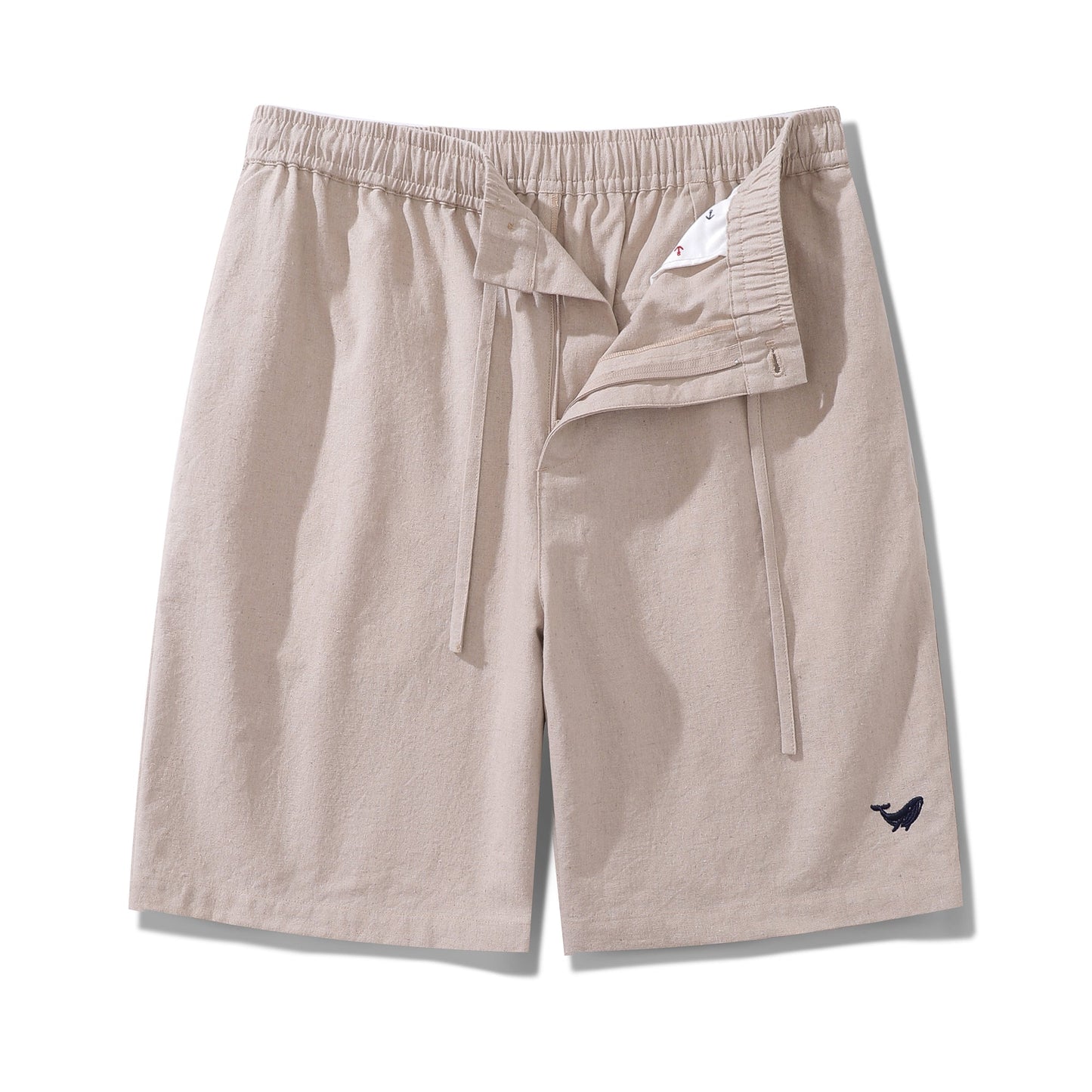 Mid-Rise Straight Bermuda 8-10 Inch Shorts - FLAXEN Version 2.0