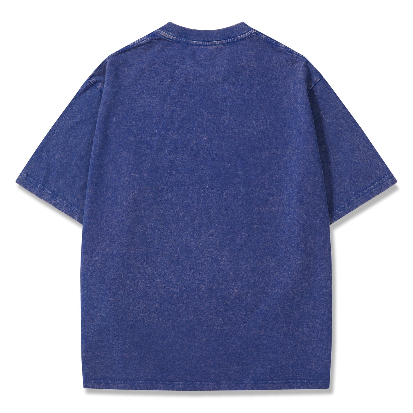 T-shirt Short Sleeve Solid Basic 100% Cotton Blue Aloha Spring Bunny Joy