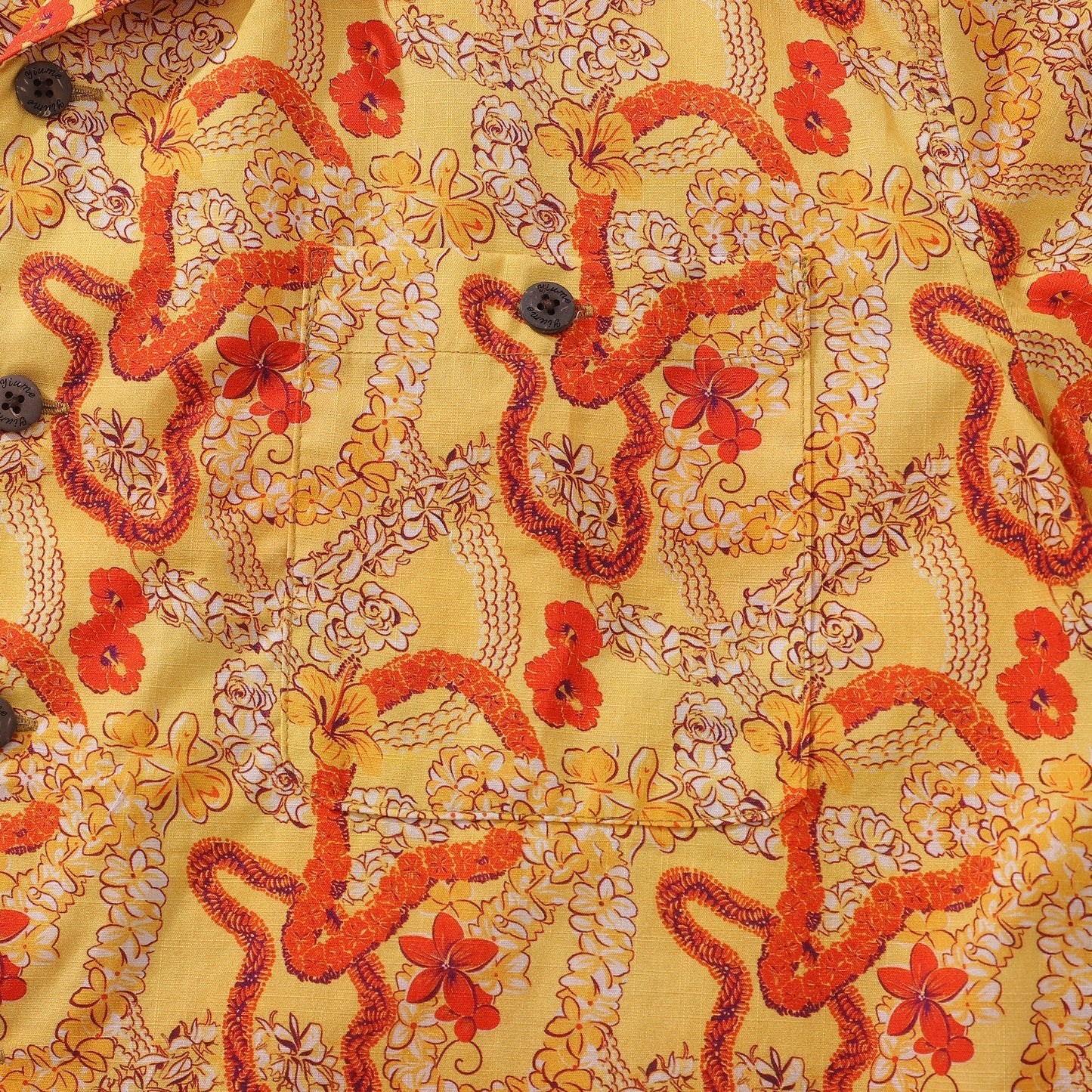 Hawaiian Shirt For Men Sunflower Wreath Shirt Camp Collar 100% Cotton