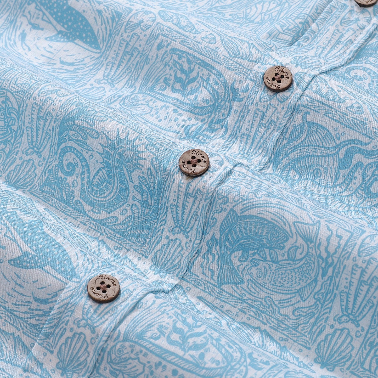 Hawaiian Shirt For Men Maritime History Button-down Shirt Short Sleeve 100% Cotton Shirt